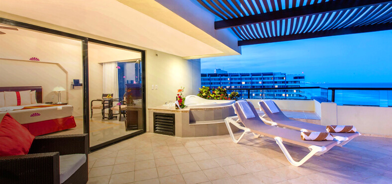 Las habitaciones para adultos en Club Cancún