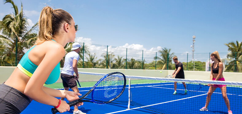 ¿Tenis, vóleibol o minigolf?, hoteles todo incluido en Cancún Crown Paradise